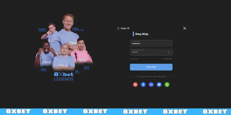 Cách đăng nhập 8XBET chuẩn chỉnh cho newbie