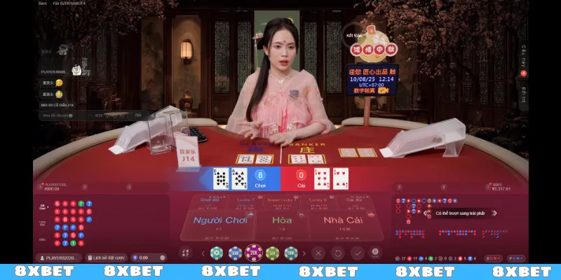 Casino 8XBET - Lợi thế trực tuyến áp đảo