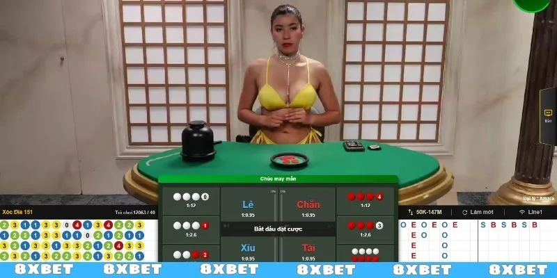 Làm chủ luật chơi Xóc Đĩa tại 8XBET